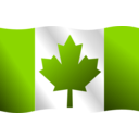 download Canadian Flag clipart image with 90 hue color