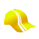 download Cap With Racing Stripes clipart image with 45 hue color