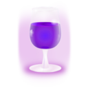 download Glass Of Wine clipart image with 270 hue color