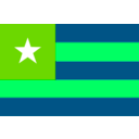 download Flag Of Togo clipart image with 90 hue color