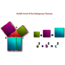 download Euclids Pythagorean Theorem Proof Remix 2 clipart image with 315 hue color