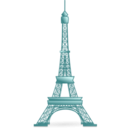 download Eiffel Tower clipart image with 135 hue color