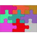 download Puzzle clipart image with 315 hue color