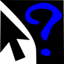 download Contexthelp clipart image with 180 hue color