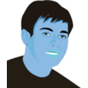 download Self Portrait By Jar clipart image with 180 hue color