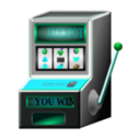 download Slot Machine clipart image with 135 hue color
