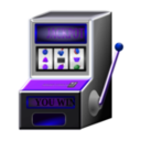 download Slot Machine clipart image with 225 hue color