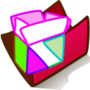 download Folder Tar clipart image with 270 hue color