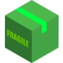 download Fragile clipart image with 90 hue color