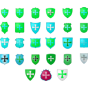 download The Coat Of Arms clipart image with 135 hue color