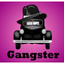 download Gangster Illustration clipart image with 270 hue color