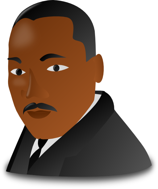 Martin Luther King Jr Day Icon