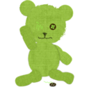 download Canvas Teddy Bear clipart image with 45 hue color