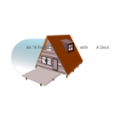 download A Frame House clipart image with 0 hue color