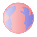 download Earth Small Icon clipart image with 135 hue color