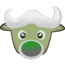 download Niuniu Bovine clipart image with 90 hue color