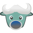 download Niuniu Bovine clipart image with 180 hue color