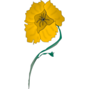 download Freeform Poppy clipart image with 45 hue color