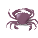 download The Crab clipart image with 270 hue color