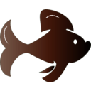 download Fish Icon clipart image with 180 hue color