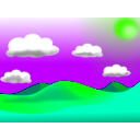 download Landscape 02 clipart image with 45 hue color