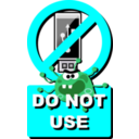 download No Usb clipart image with 180 hue color