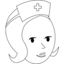 Nurse Line Art
