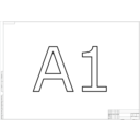 download Eskd Paper Format A1 clipart image with 180 hue color