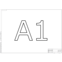 download Eskd Paper Format A1 clipart image with 270 hue color