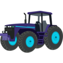 download Tractor clipart image with 135 hue color