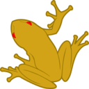 download Frog 01 clipart image with 315 hue color