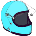 download Crash Helmet clipart image with 135 hue color