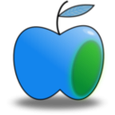 download Simple Apple clipart image with 90 hue color