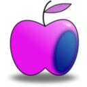 download Simple Apple clipart image with 180 hue color