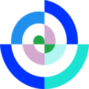 download Spiral Design clipart image with 180 hue color