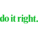 download Do It Right 4 clipart image with 135 hue color