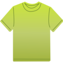 download T Shirt clipart image with 225 hue color