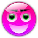 download Smiley clipart image with 270 hue color