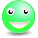 download Simley Face clipart image with 90 hue color