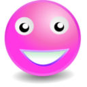 download Simley Face clipart image with 270 hue color