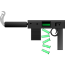 download Gun clipart image with 90 hue color