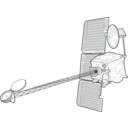 download Mars Orbiter clipart image with 315 hue color