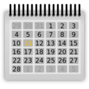 download Calendar clipart image with 45 hue color