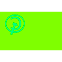 download Copyleft State clipart image with 90 hue color