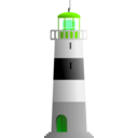 download Lighthouse clipart image with 90 hue color