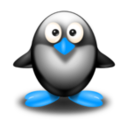 download Pinguino clipart image with 180 hue color