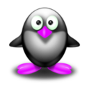 download Pinguino clipart image with 270 hue color