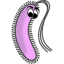download Funny Bacillus clipart image with 270 hue color