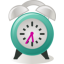 download Alarm Clock clipart image with 315 hue color