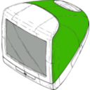 download Original Imac clipart image with 270 hue color